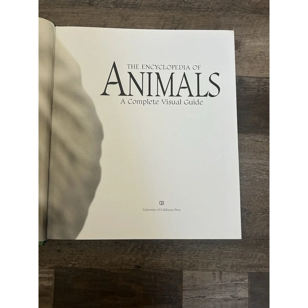 University of California Press Encyclopedia of Animals HC Illus 2005